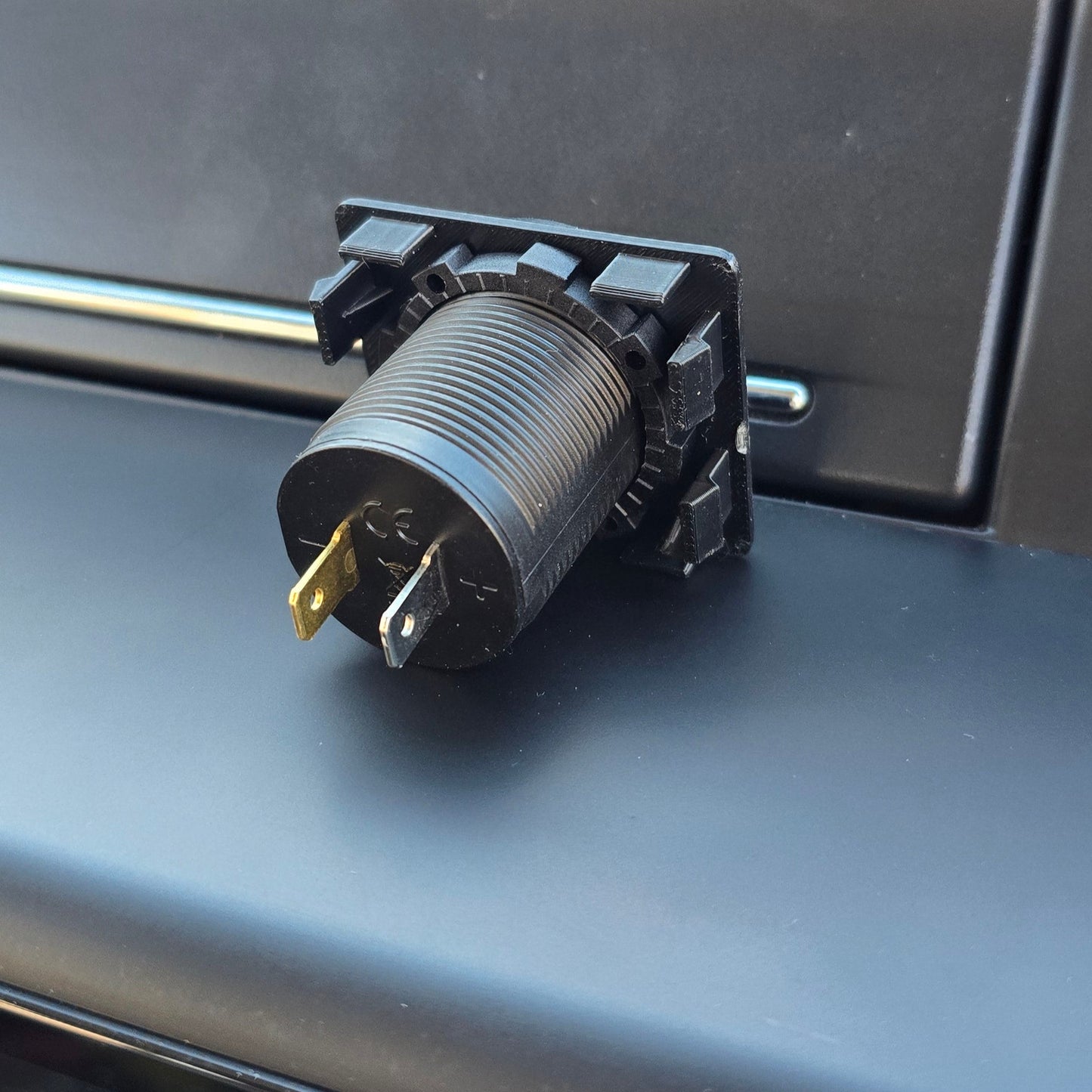 Nissan Patrol GU Dash Insert with cig socket port