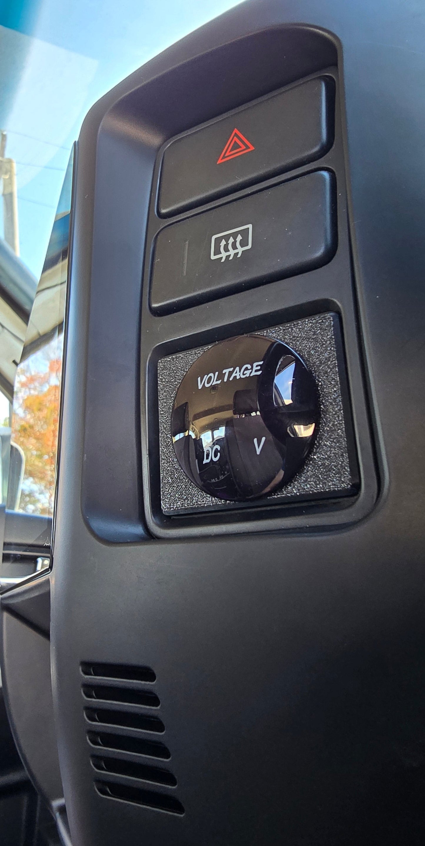 Nissan Patrol GU Dash Insert with cig socket port